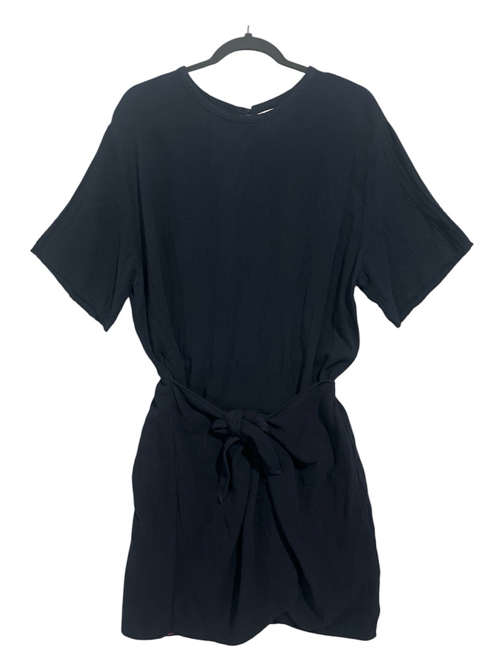 Xirena Emme Dress Women’s Large Blue Channing Cotton Gauze Resortwear Vacation